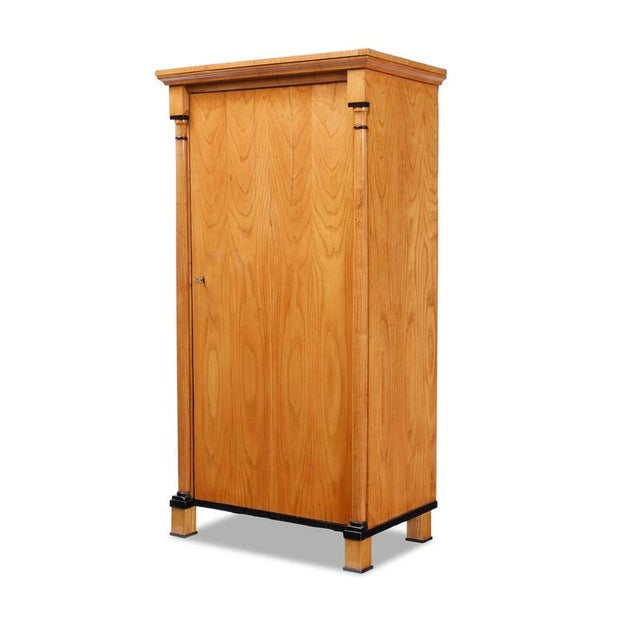 Wood Small Southern German Biedermeier Ash Sideboard, 1830 For Sale - Image 7 of 7