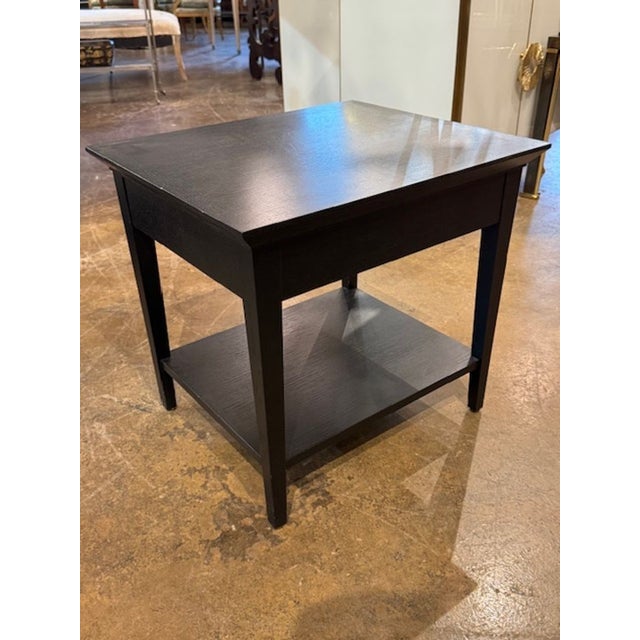 19th Century Black Biedermeier Side Table For Sale - Image 4 of 5