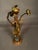 Wood French Statue Table Lamp After Moreau, Circa 1920 For Sale - Image 7 of 12