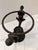 Bronze Cherub Centerpiece Vase on Bronze Base For Sale - Image 8 of 10