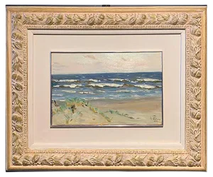 Boris Lavrenko, Beach on the Ocean, 1982