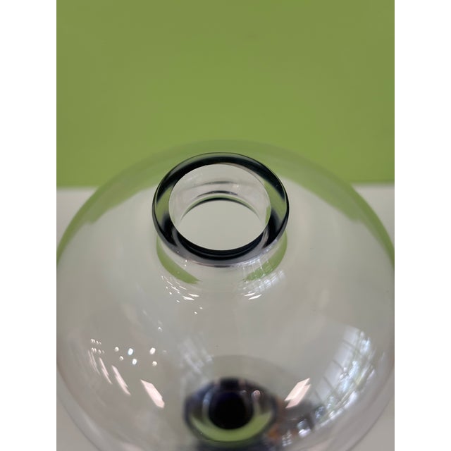 Glass Large Vintage Mid Century Modern Giovanni Cenedese Murano Glass Perfume Bottle/Decantur For Sale - Image 7 of 10