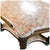Wood Antique Italian Pink Marble Top Console Table For Sale - Image 7 of 10