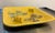 Mid-Century Modern 1960s Yellow Ceramic Butterfly Ashtray For Sale - Image 3 of 4