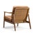 Brown Folke Ohlsson for Dux Model 247 Mid Century Walnut and Cane Lounge Chairs - Pair For Sale - Image 8 of 13