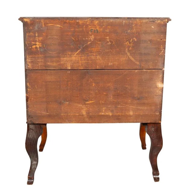 North Italian Walnut Commodini For Sale - Image 4 of 13