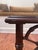 Wood Vintage Chinoiserie Chippendale Style Mahogany Solid Wood, Glass & Brass Finish Side Table For Sale - Image 7 of 12