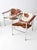 Brown Vintage Le Corbusier Lc1 Sling Chairs Set of Four For Sale - Image 8 of 17