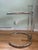 Mid-Century Modern Vintage Eileen Gray E1027-Style Adjustable Chrome Side Table, Circa 1970s–1980s For Sale - Image 3 of 17