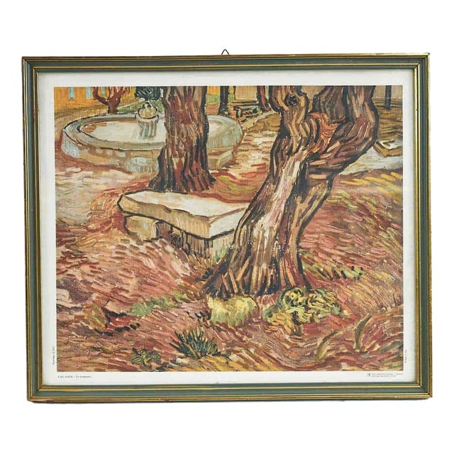 Framed Landscape Poster after Van Gogh For Sale