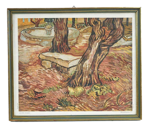 Framed Landscape Poster after Van Gogh