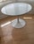 Modern Room and Board Pedestal Table For Sale - Image 3 of 6