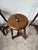Brown Oak Bistro Stools, 1950, Set of 4 For Sale - Image 8 of 18