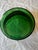 Mid 20th Century Vintage Emerald Glass Ice Bucket With Removal Leather Strap For Sale - Image 5 of 5