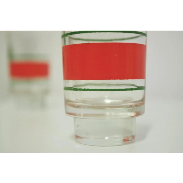 Bottle and Glasses for Liquor, 1960s, Set of 6 For Sale - Image 4 of 8