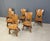 1960s Rustic Dutch Oak Dining Chairs, 1960s, Set of 6 For Sale - Image 5 of 5