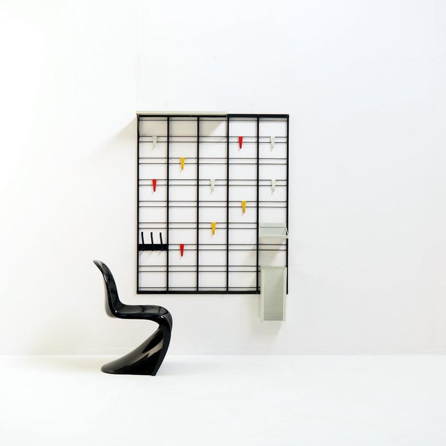 Musical Scale Coat Rack by Tjerk Reijenga for Pilastro, Netherlands, 1950s For Sale - Image 11 of 13