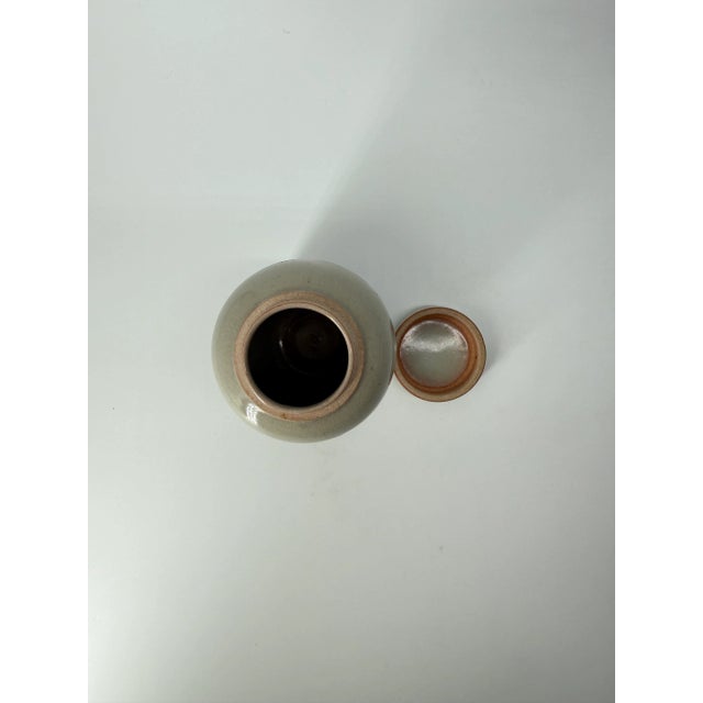 Antique White Antique Japanese Porcelain Tea Caddy For Sale - Image 8 of 8