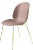 GamFratesi 'Beetle' Dining Chair in Pink With Brass Conic Base For Sale