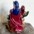 Chinese Vintage Hand Painted Guan Gong or Guan Yu Pottery Sculpture For Sale - Image 3 of 6
