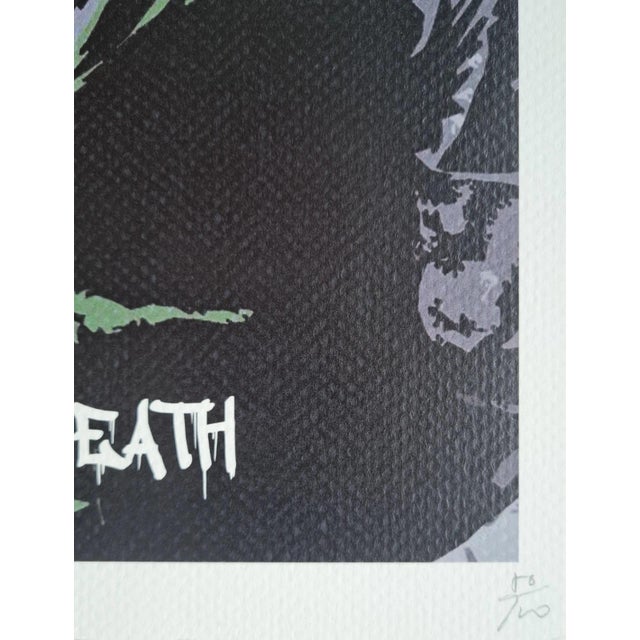 Paper Death Nyc - Joker - Limited Edition With Certificate For Sale - Image 7 of 11