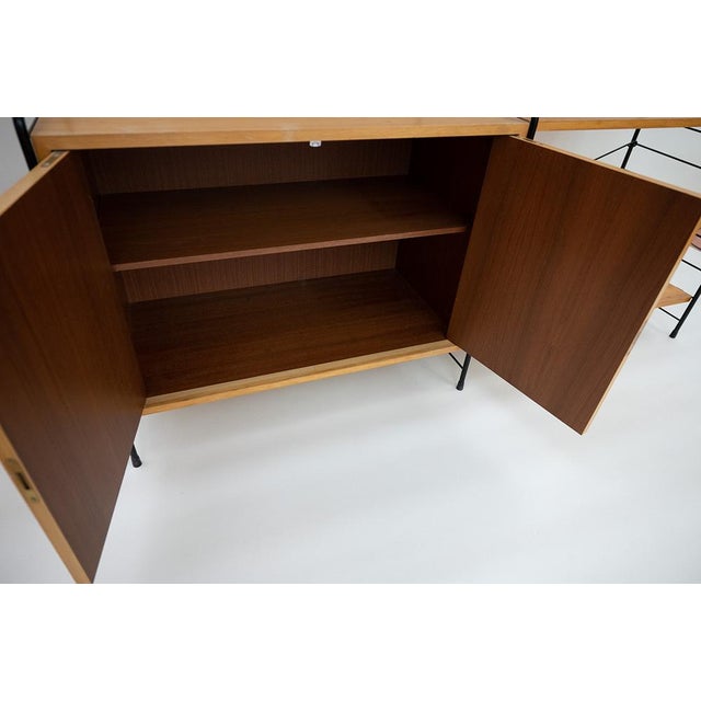 Freestanding Shelving System in Ash Wood from WHB, 1960s For Sale - Image 9 of 11