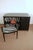 Wood Swedish Art Moderne Black Writing Desk With Zebra Hair Hide For Sale - Image 7 of 9