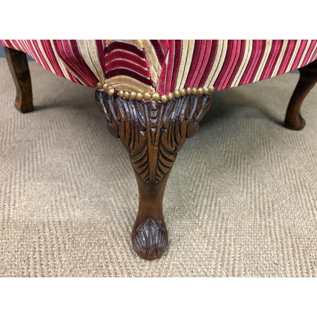 Upholstered Wing Lounge Chairs, 1920, Set of 2 For Sale - Image 15 of 17