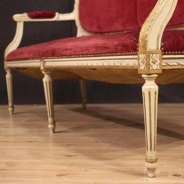 Louis XVI Sofa, 1960s For Sale - Image 6 of 13
