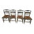 4 Vintage Hitchcock Harvest Chairs For Sale