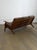 GETAMA 1950s Hans J. Wegner Ge 290/3 Sofa, Teak & Leather, Mid-Century Modern For Sale - Image 4 of 6