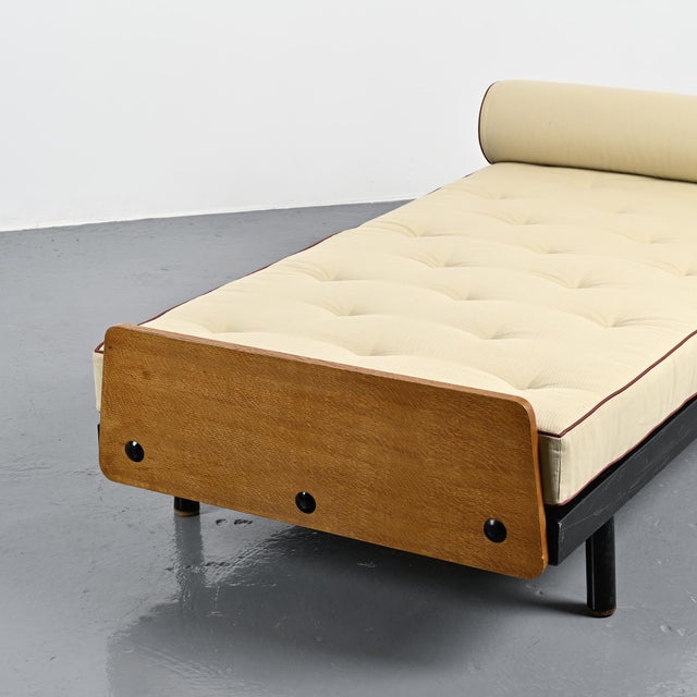 Scal Bed by Jean Prouvé for Steph Simon, 1960s For Sale - Image 14 of 18