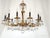 1950s Antique 12 Light Captivating Curvaceous Brass Cut Lead Crystal Chandelier ~ Rewired ~ Restored ~ Rejuvenated ~ Ready to Hang ~ For Sale - Image 5 of 12