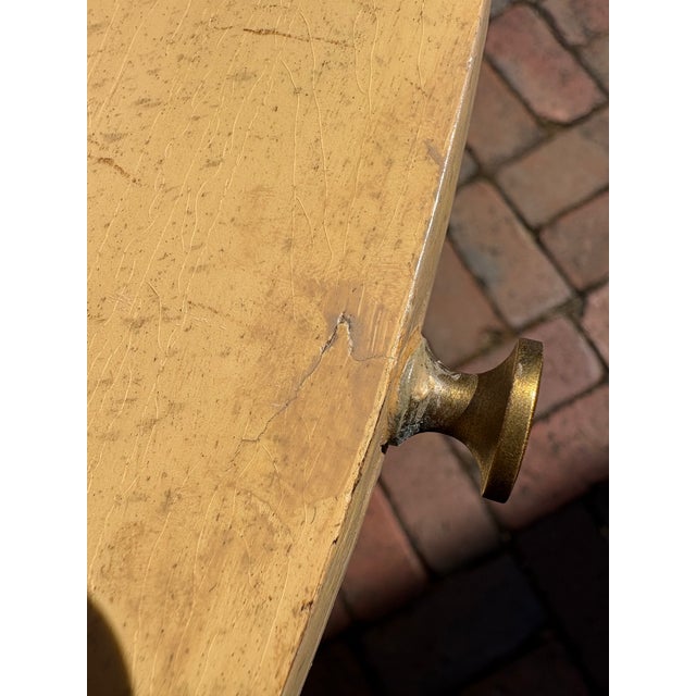 1980s Charles Pfister for Baker Furniture Oval Side/Bedside Table For Sale - Image 17 of 18