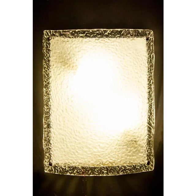 Large Murano Glass Sconces from Vistosi, 1970s, Set of 2 For Sale - Image 11 of 14