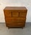 American of Martinsville Mid 20th Century American of Martinsville 'Dania' Walnut High-Boy Dresser by Merton Gershun For Sale - Image 4 of 17