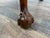 Vintage Queen Anne Burl Walnut Dining Chairs With Leopard Velvet Seats — Set of 8 For Sale - Image 17 of 18