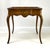 Baker Furniture Company Vintage Baker Furniture French Provincial Louis XV Burl Wood Side Table For Sale - Image 4 of 15