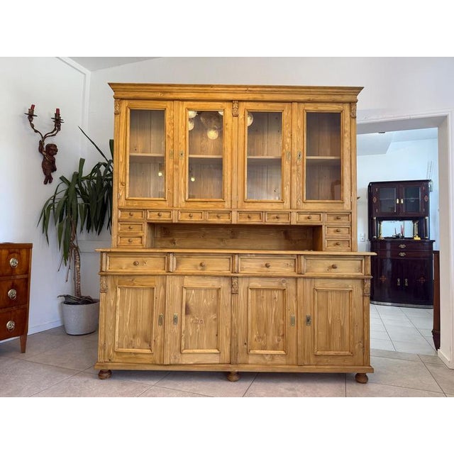 Rustic Kitchen Cabinet, Buffet, Sideboard, Tower Sideboard. Dimensions: Height x Width x Depth 220 x 195 x 55 cm. For sale...