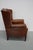 Vintage Dutch Cognac Colored Leather Club Chair For Sale - Image 10 of 18
