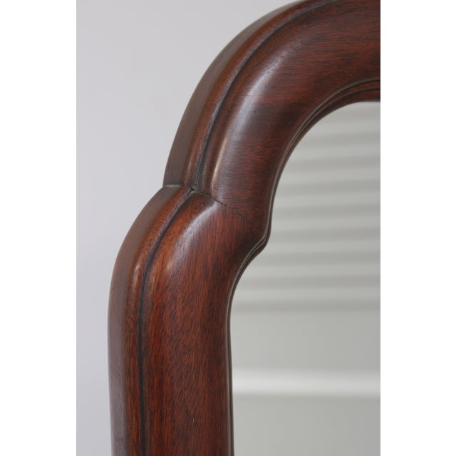 Henkel Harris Mahogany Cheval Standing Dressing Mirror For Sale - Image 9 of 16