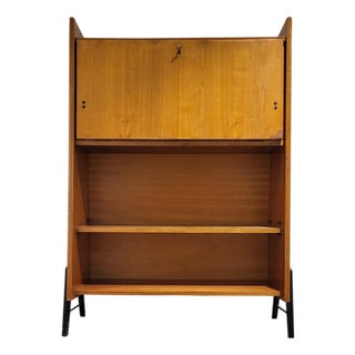 Vintage Secretaire with Desk Function, 1950s For Sale