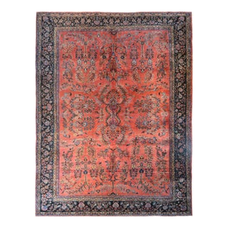 Early 20th Century Sarouk Mahajeran Rug For Sale