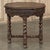 Wood Antique French Renaissance Octagonal Barley Twist Table For Sale - Image 7 of 17