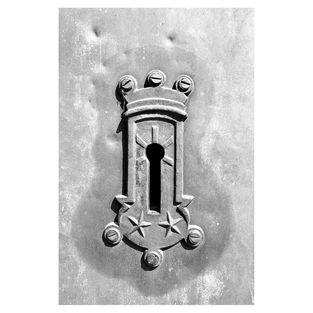 Antique Locks - Contemporary Black & White Gallery Wall of Photographs Installation | Unframed For Sale - Image 6 of 8