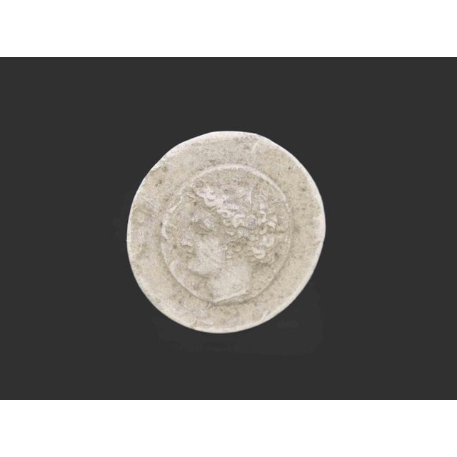 Ancient Neoclassical Cameo Intaglio in biscuit. Italy, 19th Century. Good condition.