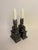 Art Deco 1920's Art Deco Style Antique Elephant Bookends and Candleholders For Sale - Image 3 of 4