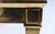 Italian Modern Brass Desk With Inset Bordered Leather Surface For Sale - Image 17 of 18