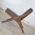 Wood Mid 20th Century Scandinavian Modern Scissor Lounge Chair by Folke Ohlsson for Dux For Sale - Image 7 of 12