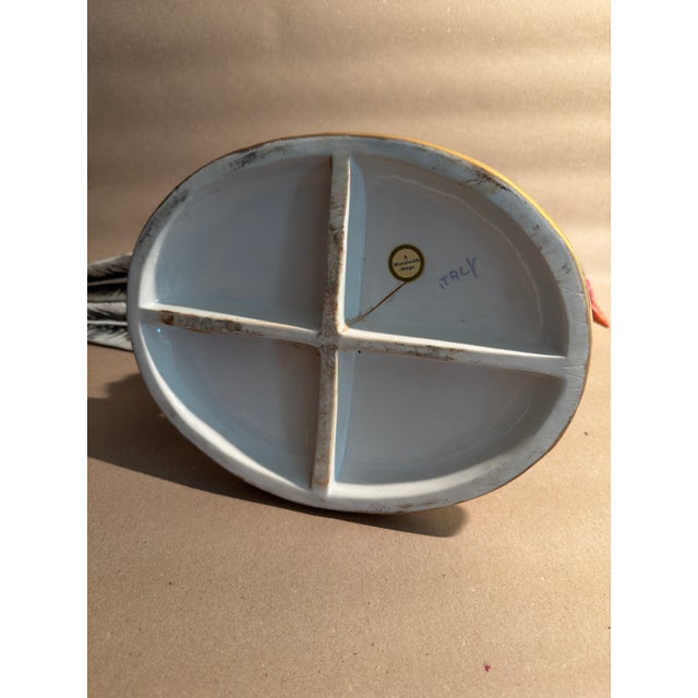 Fine Mottahadeh Large Porcelain Model of Silver Feathered Pheasant Hen For Sale - Image 10 of 12